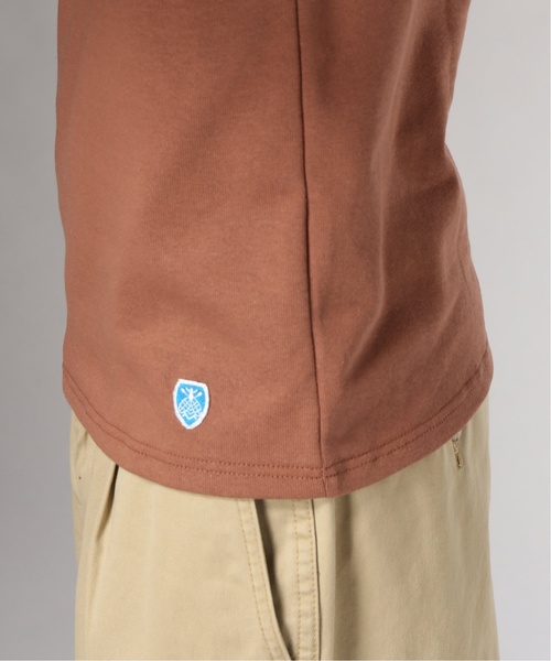 ORCIVAL（オーシバル）の「ORCIVAL / オーチバル : COTTON LOURD SOLID #（Tシャツ/カットソー・メンズ・ホワイト/ネイビー/チャコールグレー/ブラウン系その他/ベージュ/ブラック・5/6/4）」の16枚目の写真