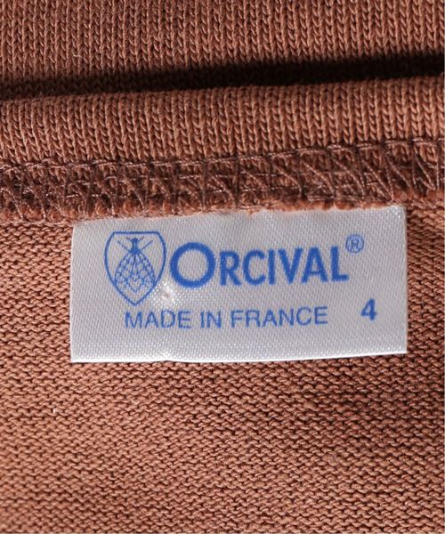 ORCIVAL（オーシバル）の「ORCIVAL / オーチバル : COTTON LOURD SOLID #（Tシャツ/カットソー・メンズ・ホワイト/ネイビー/チャコールグレー/ブラウン系その他/ベージュ/ブラック・5/6/4）」の18枚目の写真