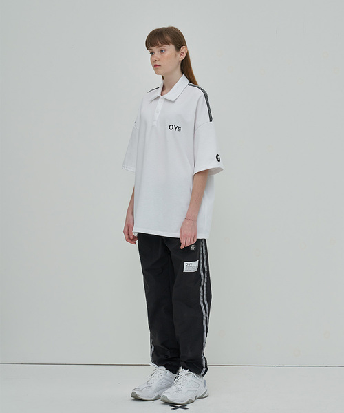 OY（オーワイ）の「テープカラー半袖Tシャツ/カットソー（Tシャツ/カットソー・メンズ・ホワイト/ブラック・FREE）」の10枚目の写真