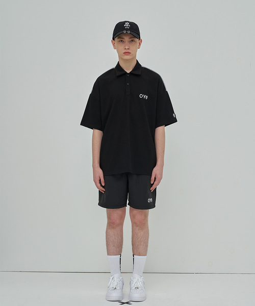 OY（オーワイ）の「テープカラー半袖Tシャツ/カットソー（Tシャツ/カットソー・メンズ・ホワイト/ブラック・FREE）」の20枚目の写真