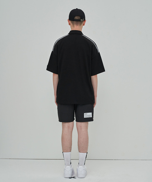 OY（オーワイ）の「テープカラー半袖Tシャツ/カットソー（Tシャツ/カットソー・メンズ・ホワイト/ブラック・FREE）」の17枚目の写真