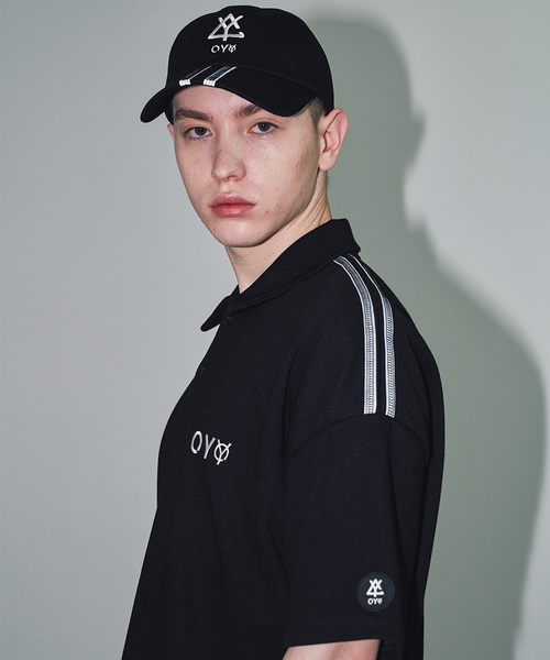 OY（オーワイ）の「テープカラー半袖Tシャツ/カットソー（Tシャツ/カットソー・メンズ・ホワイト/ブラック・FREE）」の9枚目の写真