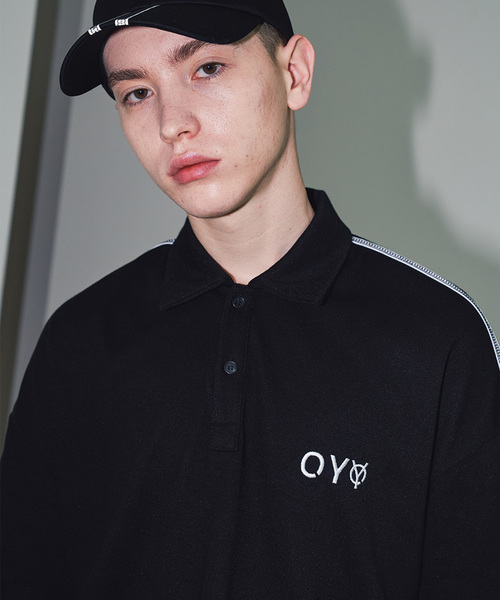 OY（オーワイ）の「テープカラー半袖Tシャツ/カットソー（Tシャツ/カットソー・メンズ・ホワイト/ブラック・FREE）」の7枚目の写真