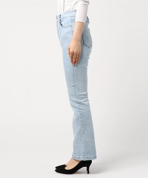 archives（アルシーヴ）の「センプレ風デニムパンツ（デニムパンツ・レディース・ネイビー/サックスブルー/ブルー・MEDIUM）」の8枚目の写真