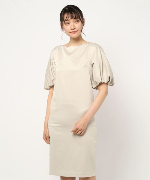 セール サテンボリュームスリーブ ワンピース ワンピース Anayi アナイ のファッション通販 Zozotown