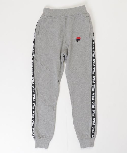FILA(フィラ)の「【FILA×BIG FIELD】ジョガーパンツ(kids/150〜160cm)(パンツ)」|グレー