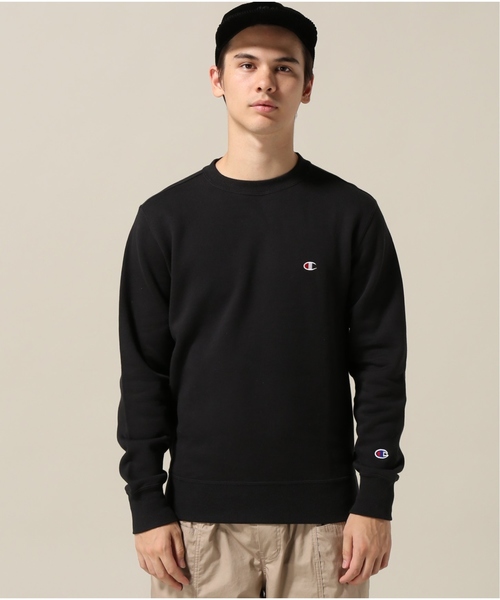 Champion(チャンピオン)の「【CHAMPION / チャンピオン】CREW NECK キモウ SWEATSHIRT(スウェット・メンズ・チャコールグレー/ブラック/ホワイト×ホワイト・MEDIUM/LARGE/X-LARGE)」の5枚目の写真