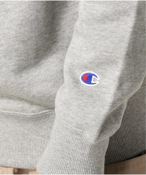 Champion(チャンピオン)の「【CHAMPION / チャンピオン】CREW NECK キモウ SWEATSHIRT(スウェット・メンズ・チャコールグレー/ブラック/ホワイト×ホワイト・MEDIUM/LARGE/X-LARGE)」の14枚目の写真