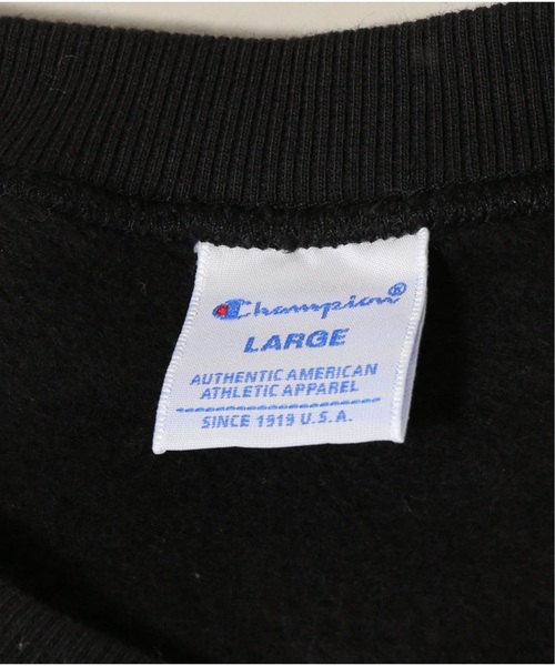 Champion(チャンピオン)の「【CHAMPION / チャンピオン】CREW NECK キモウ SWEATSHIRT(スウェット・メンズ・チャコールグレー/ブラック/ホワイト×ホワイト・MEDIUM/LARGE/X-LARGE)」の17枚目の写真