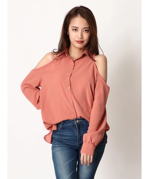 Duras デュラス の 肩あきシャツ シャツ ブラウス Wear