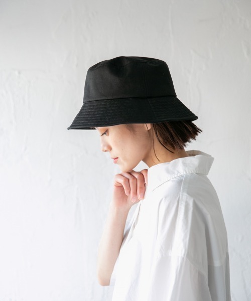LOWRYS FARM(ローリーズファーム)の「バケットHAT 873372(ハット・レディース・アイボリー/ブラック・FREE)」の2枚目の写真