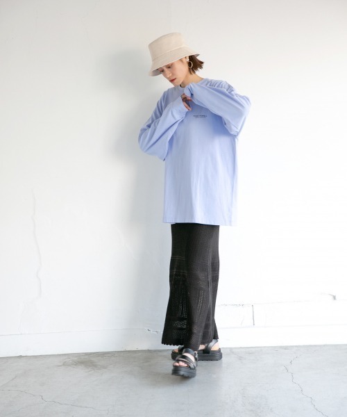 LOWRYS FARM(ローリーズファーム)の「バケットHAT 873372(ハット・レディース・アイボリー/ブラック・FREE)」の8枚目の写真