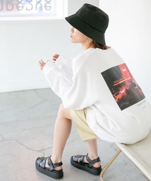 LOWRYS FARM(ローリーズファーム)の「バケットHAT 873372(ハット・レディース・アイボリー/ブラック・FREE)」の18枚目の写真