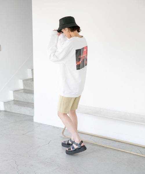 LOWRYS FARM(ローリーズファーム)の「バケットHAT 873372(ハット・レディース・アイボリー/ブラック・FREE)」の16枚目の写真