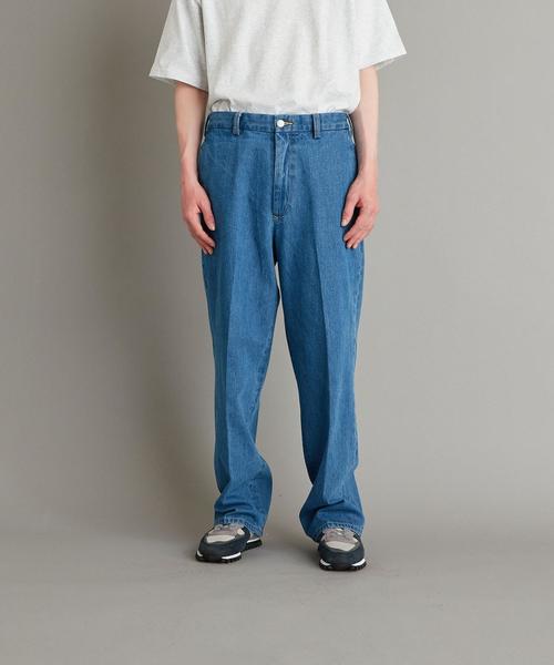 steven alan 25SS デニムパンツ スラックス L グレー メンズ Steven Alan（スティーブンアラン）の「＜Steven Alan＞ 12oz
