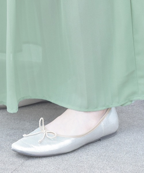 PairPair（ペアペア）の「アソートプリーツスカート（スカート・レディース・オフホワイト/ライトグリーン・FREE）」の17枚目の写真