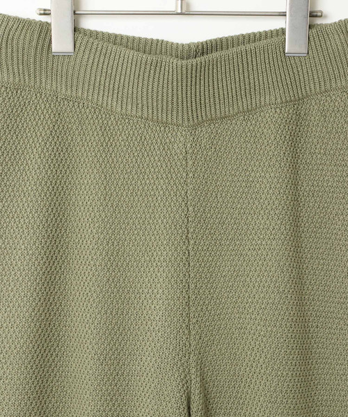 notch.(ノッチ)の「ニットワイドパンツ(その他パンツ・レディース・ブラック/オリーブ/ブラウン/レンガ・M)」の8枚目の写真