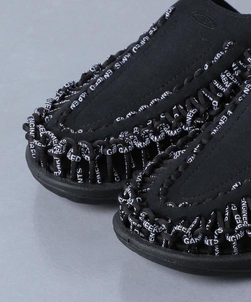 ENGINEERED GARMENTS × KEEN ブラック編み込みサンダル エンジニアド ガーメンツがKEENとコラボ。地球にやさしい