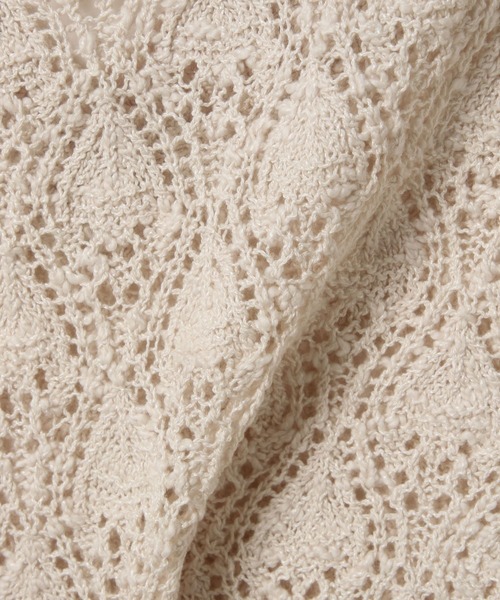 Heather（ヘザー）の「クロップドニットベスト　887354（ベスト・レディース・アイボリー/ベージュ系その他/ピンク系その他・FREE）」の14枚目の写真