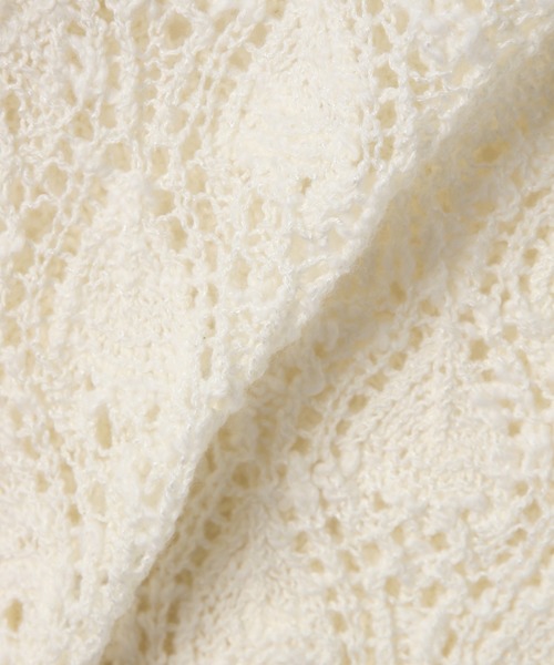 Heather（ヘザー）の「クロップドニットベスト　887354（ベスト・レディース・アイボリー/ベージュ系その他/ピンク系その他・FREE）」の16枚目の写真