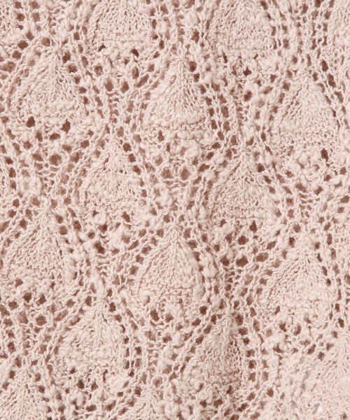 Heather（ヘザー）の「クロップドニットベスト　887354（ベスト・レディース・アイボリー/ベージュ系その他/ピンク系その他・FREE）」の17枚目の写真