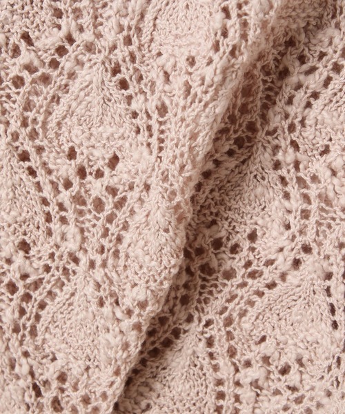 Heather（ヘザー）の「クロップドニットベスト　887354（ベスト・レディース・アイボリー/ベージュ系その他/ピンク系その他・FREE）」の18枚目の写真