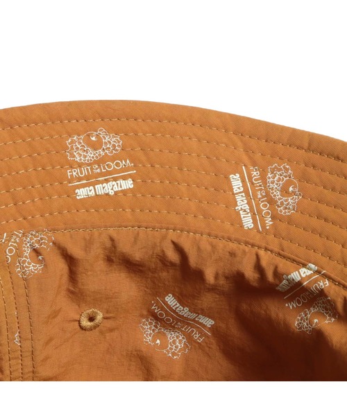 FRUIT OF THE LOOM（フルーツオブザルーム）の「【FRUIT OF THE LOOM/フルーツオブザルーム】 FTL x ANNA REVERSIBLE BUCKET HAT/アンナマガジンコラボリバーシブルハット（ハット・メンズ・ホワイト/ブラック/ブラウン・FREE）」の7枚目の写真