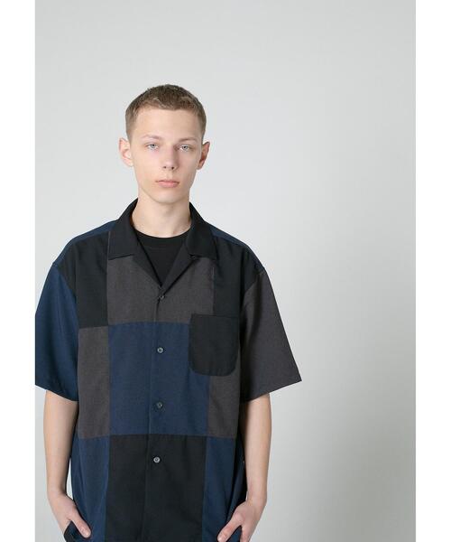 MONKEY TIME（モンキータイム）の「＜monkey time＞ PE/TRO PATCH WORK OPN SHT/シャツ（シャツ/ブラウス・メンズ・その他1・X-LARGE/LARGE/SMALL/MEDIUM）」の8枚目の写真