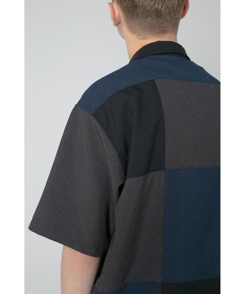 MONKEY TIME（モンキータイム）の「＜monkey time＞ PE/TRO PATCH WORK OPN SHT/シャツ（シャツ/ブラウス・メンズ・その他1・X-LARGE/LARGE/SMALL/MEDIUM）」の10枚目の写真