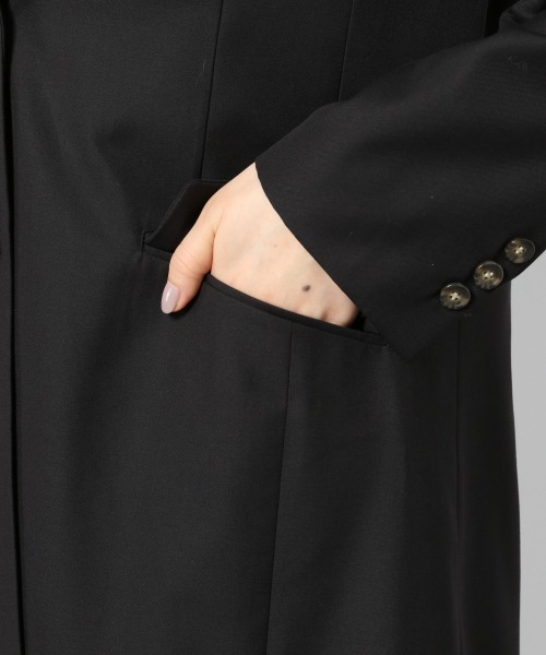 PAGEBOY（ページボーイ）の「バックスリット チュニックテーラージャケット【セットアップ】（テーラードジャケット・レディース・ブラック/グレイッシュベージュ/ブルー系その他・FREE）」の19枚目の写真