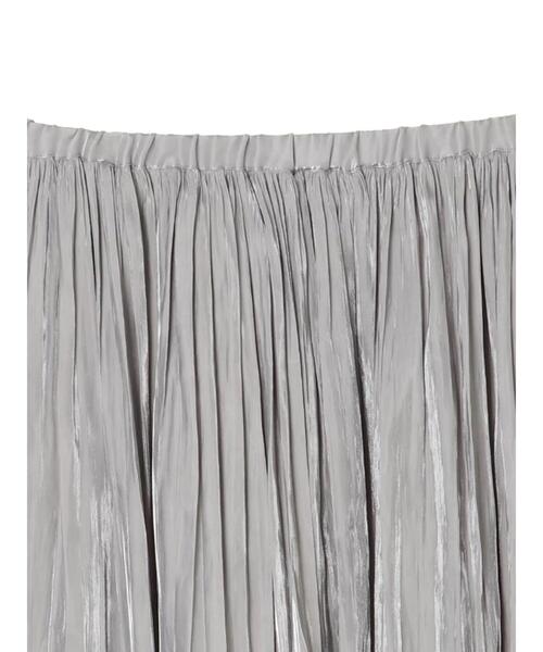 AMERICAN HOLIC（アメリカンホリック）の「ワッシャープリーツスカート　＊〇（スカート・レディース・グレー/チャコールグレー/モカ/ブルーグリーン/サックスブルー・FREE）」の8枚目の写真