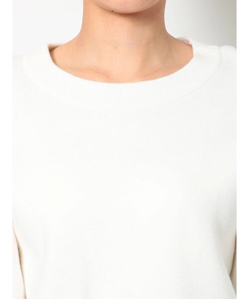 EMODA（エモダ）の「コンパクトソフトニット（ニット/セーター・レディース・ホワイト/ブラック/カーキ/ブルー・FREE）」の21枚目の写真