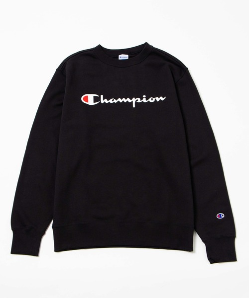 Champion（チャンピオン）の「WEGO/Champion 裏毛ロゴプルオーバー（スウェット・メンズ・ブラック/イエロー・MEDIUM/LARGE/X-LARGE）」の10枚目の写真