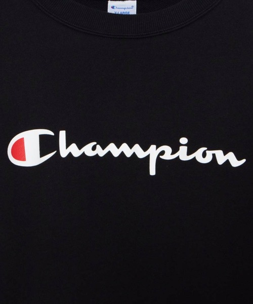 Champion（チャンピオン）の「WEGO/Champion 裏毛ロゴプルオーバー（スウェット・メンズ・ブラック/イエロー・MEDIUM/LARGE/X-LARGE）」の15枚目の写真