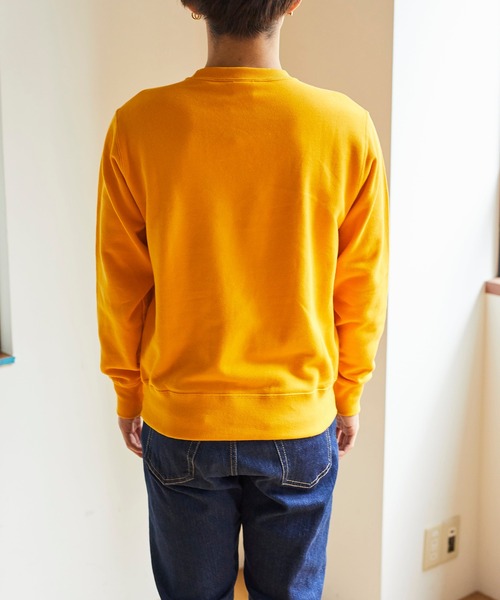 Champion（チャンピオン）の「WEGO/Champion 裏毛ロゴプルオーバー（スウェット・メンズ・ブラック/イエロー・MEDIUM/LARGE/X-LARGE）」の22枚目の写真