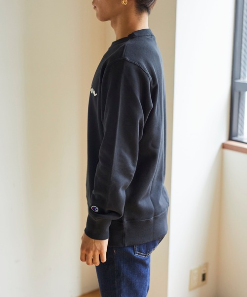 WEGO/Champion 裏毛ロゴプルオーバー（スウェット）｜Champion