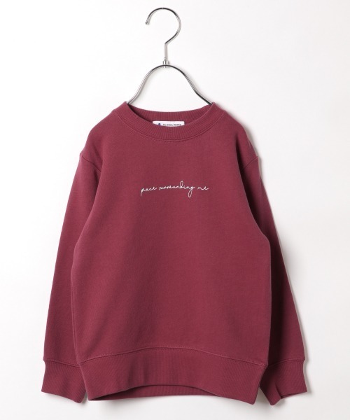 GLOBAL WORK（グローバルワーク）の「【キッズ】グラフィッククルースウェット/885360（スウェット・キッズ・チャコールグレー/スカイブルー/ブラック/ダークブラウン/ベージュ/カーキ/ライトグリーン/その他/ダークグレー/ワインレッド/アイボリー/グレー系その他/ブルー系その他/ブラック系その他/ベージュ系その他3/ダークグリーン/グレー系その他6/ライトブルー・110cm/100cm/120cm/130cm/140cm）」の17枚目の写真