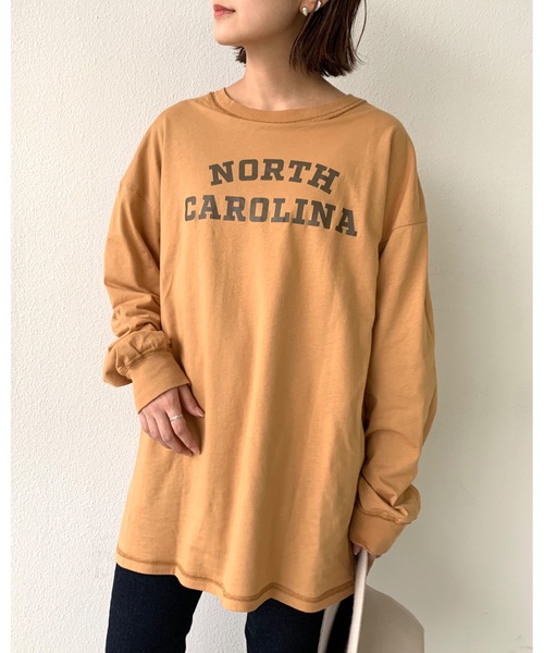 Auntie Rosa Holiday（アンティローザホリデー）の「2WAYリバーシブルレイヤードロンTEE（Tシャツ/カットソー・レディース・チャコールグレー/ベージュ・FREE）」の22枚目の写真