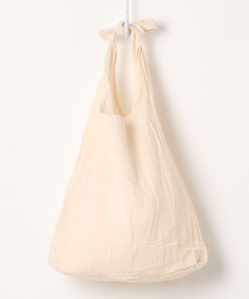 STYLEBLOCK（スタイルブロック）の「肩リボンデザイン無地トートバッグ（トートバッグ・レディース・ミント/イエロー/ピンク/ブラック/ホワイト・FREE）」の7枚目の写真