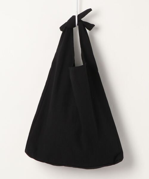 STYLEBLOCK（スタイルブロック）の「肩リボンデザイン無地トートバッグ（トートバッグ・レディース・ミント/イエロー/ピンク/ブラック/ホワイト・FREE）」の13枚目の写真