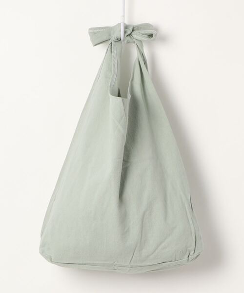 STYLEBLOCK（スタイルブロック）の「肩リボンデザイン無地トートバッグ（トートバッグ・レディース・ミント/イエロー/ピンク/ブラック/ホワイト・FREE）」の12枚目の写真