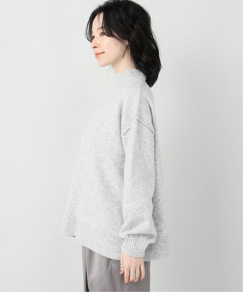 B.C STOCK(ベーセーストック)の「FOX混マシュマロプルオーバー(ニット/セーター・レディース・チャコールグレー/ベージュ/ブルー系その他/イエロー・FREE)」の14枚目の写真