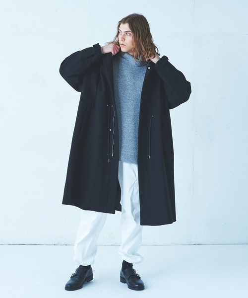 Lui's（ルイス）の「イタリーファブリック ロング丈ビッグモッズコート