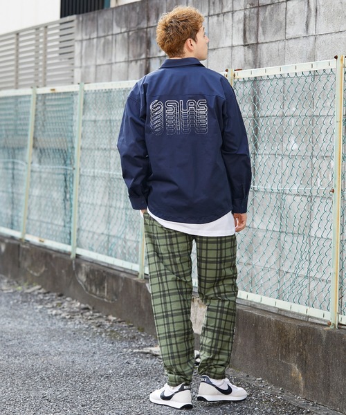 ナイロンジャケット ベージュと青 フード付き patagonia フード