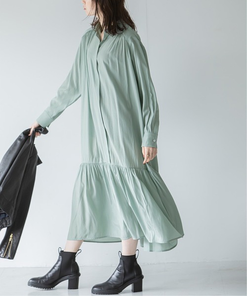 NOBLE ALANI the grey レイヤードシャツドレス NOBLE ALANI the grey レイヤードシャツドレス - メルカリ