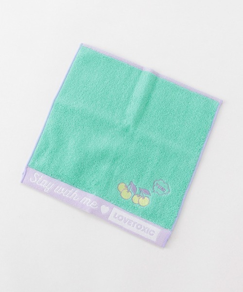 チェリー刺しゅうパイルハンドタオル ハンカチ ハンドタオル Lovetoxic ラブトキシック のファッション通販 Zozotown
