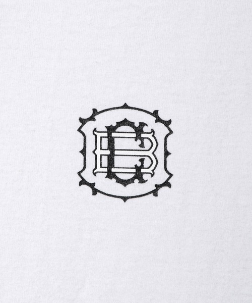 Back Channel（バックチャンネル）の「LABEL LONG SLEEVE T（Tシャツ/カットソー・メンズ・ホワイト/ブラック・MEDIUM/LARGE/X-LARGE/XX-LARGE/SMALL）」の4枚目の写真