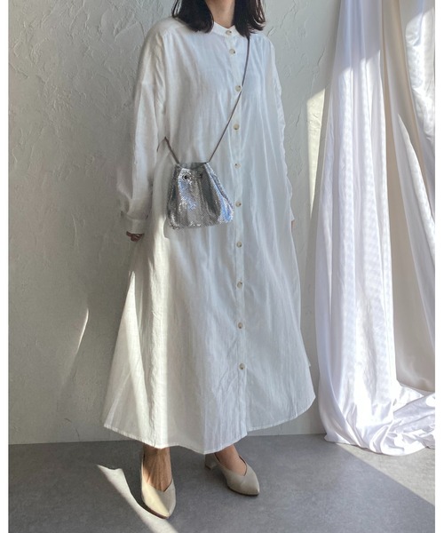 She's Closet（シーズクローゼット）の「スタンドカラーフレアA
