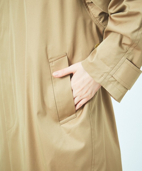 Rouge vif（ルージュヴィフ）の「TCステンカラーコート（ステンカラーコート・レディース・ベージュ/カーキ・38/36）」の11枚目の写真