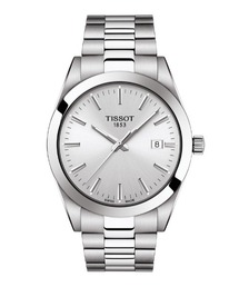 TISSOT（ティソ）の「[ティソ] TISSOT ジェントルマン クォーツ シルバー文字盤 ブレスレット（アナログ腕時計）」